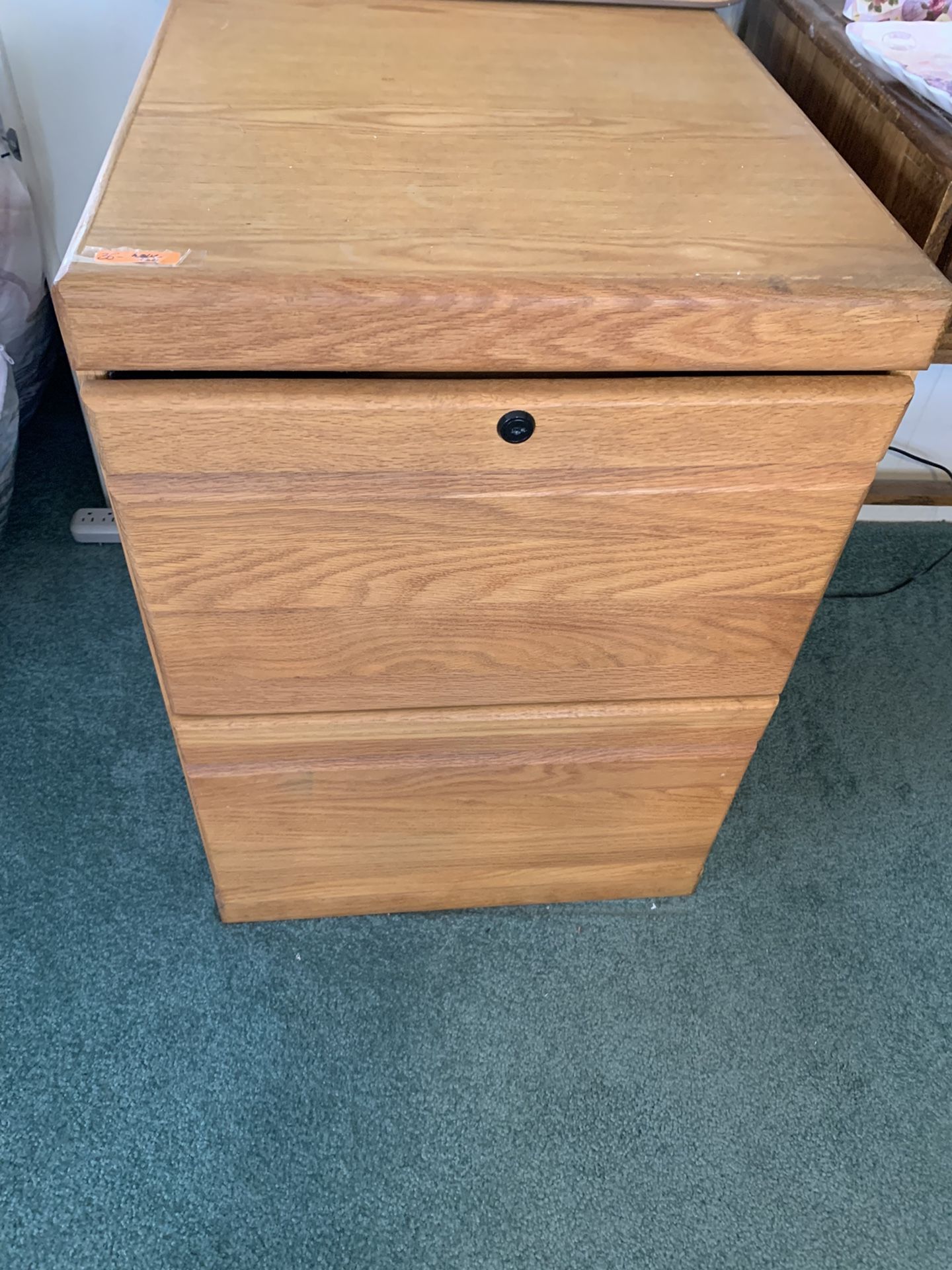 Locking Wood File Drawers 