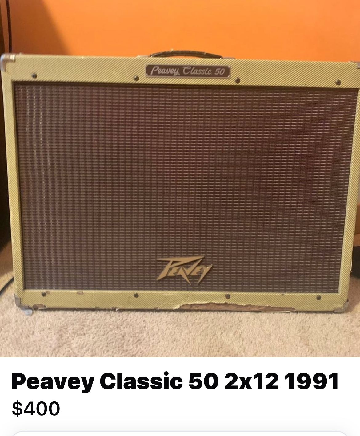Peavey Classic 50 2x12 1991
