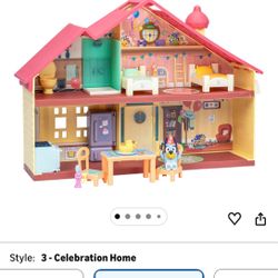 Bluey’s Celebration Home (11 Play Pieces 1 Bluey Figure