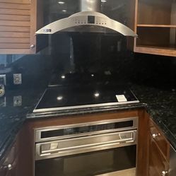 Wolf Oven And Cooktop / GE Monogram Hood & Microwave 