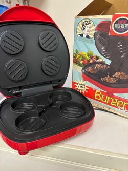 Burger Maker - Make 4 burgers - NEW