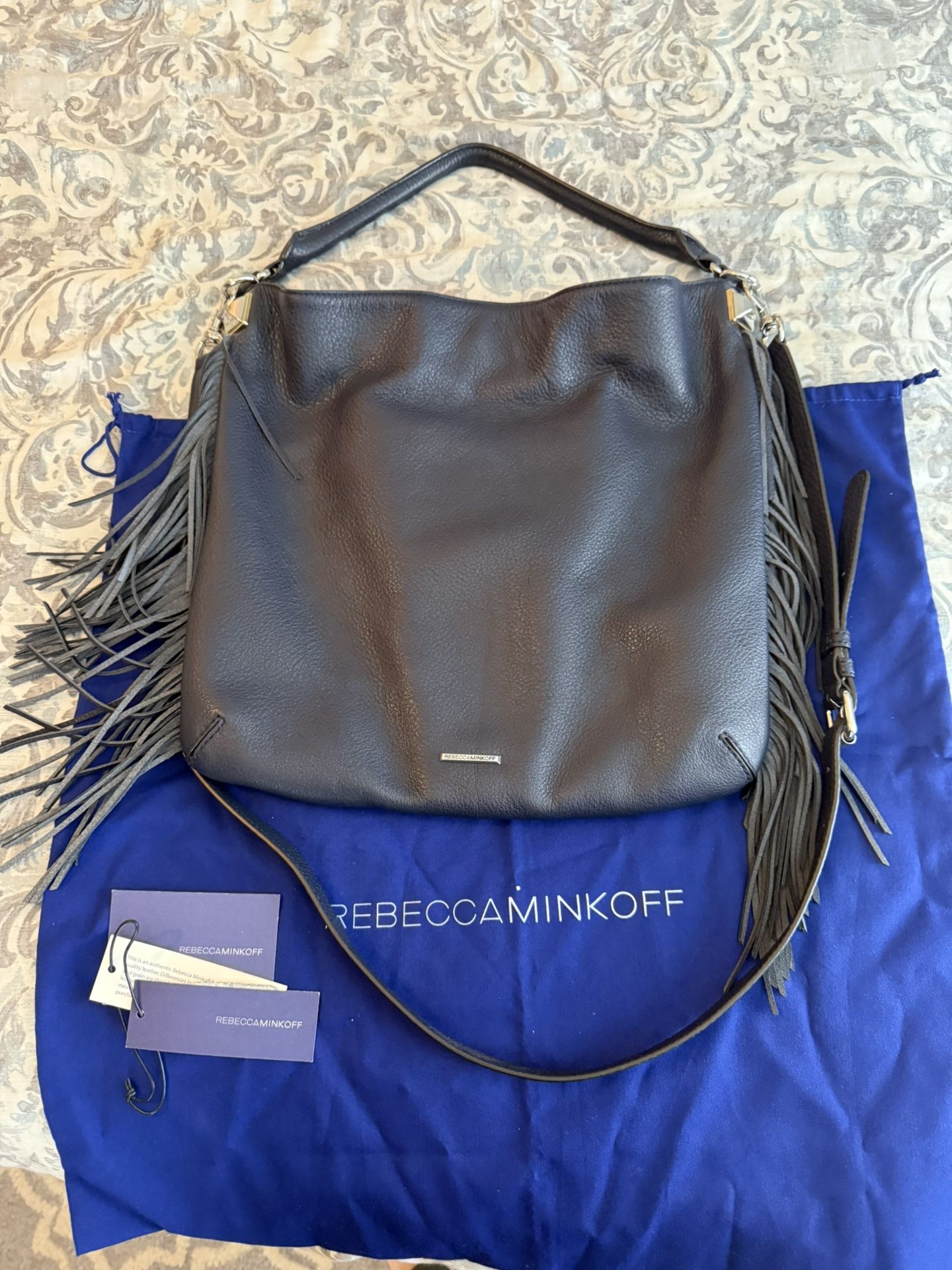 Rebecca Minkoff Navy Leather Purse