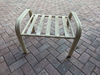 Porch foot rest ottoman