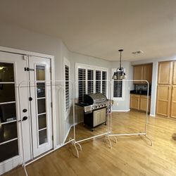 White Clothing Rack 