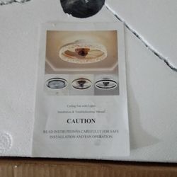 Hanging Light Ceiling Fan Remote Control