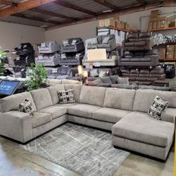 Favorite Sectional Ballinasloe Bu Ashley$10 Down Payment Financing and Delivery available