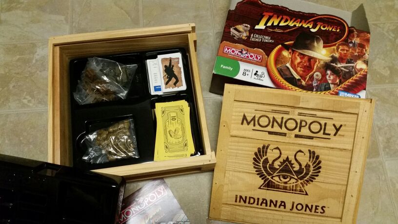 Monopoly Indiana Jones Edition board game