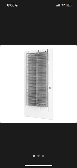 Vinyl Over-the-door Storage