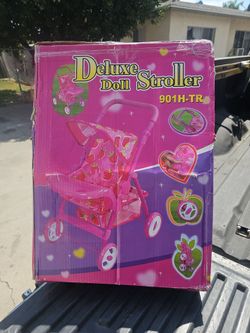 A deluxe doll stroller