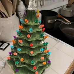 Vintage Ceramic Christmas Tree
