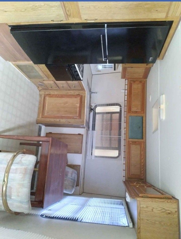 Traila Para Vivir Ac Central Estufa Y Refrigerador