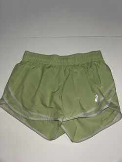 asics shorts bundle: black and green (xs)