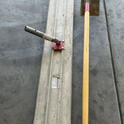 Concrete Tools Bull Float And Edger