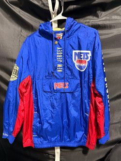 Vintage style New Jersey Nets windbreaker