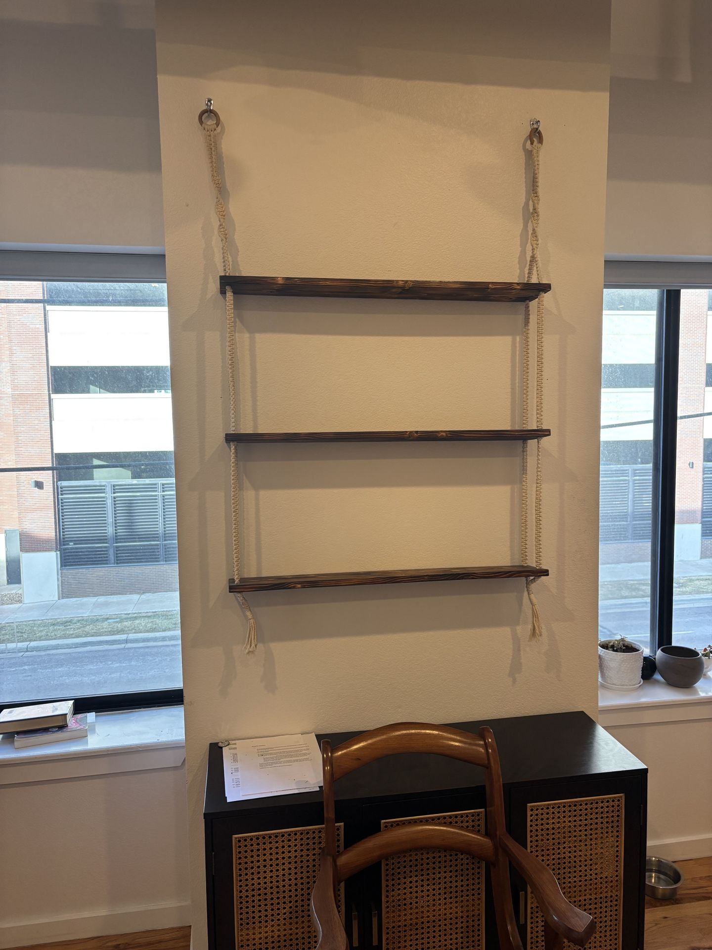 Hanging Custom Shelves