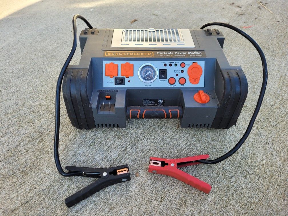 BLACK DECKER 750 Amp Portable Power Station JS75C2PB for Sale in Temple  City, CA - OfferUp