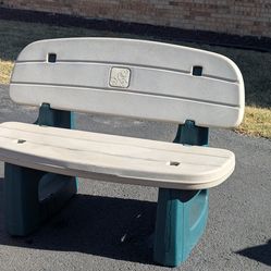 patio bench for kids. $45.00 FIRM