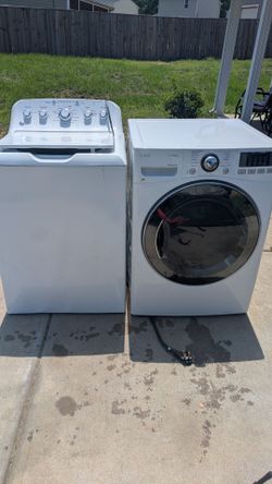GE Washer and LG dryer set 300