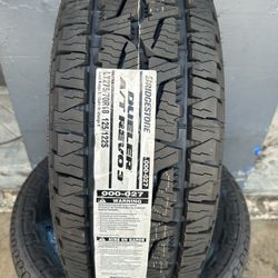 275/70/18LT New Set Of Bridgestone AT Tires Installed 