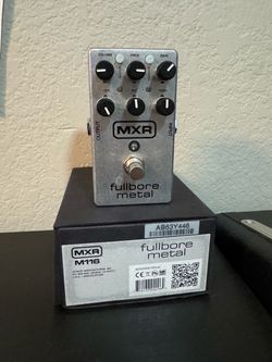 MXR Fullbore Metal Guitar Pedal