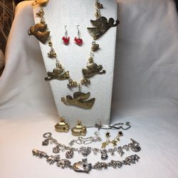 Angels,Noah’s Ark, Cardinal And Cross Jewelry Prices Vary See Description 
