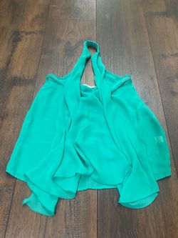 Women’s green sheer shirt size small by Poetry #6