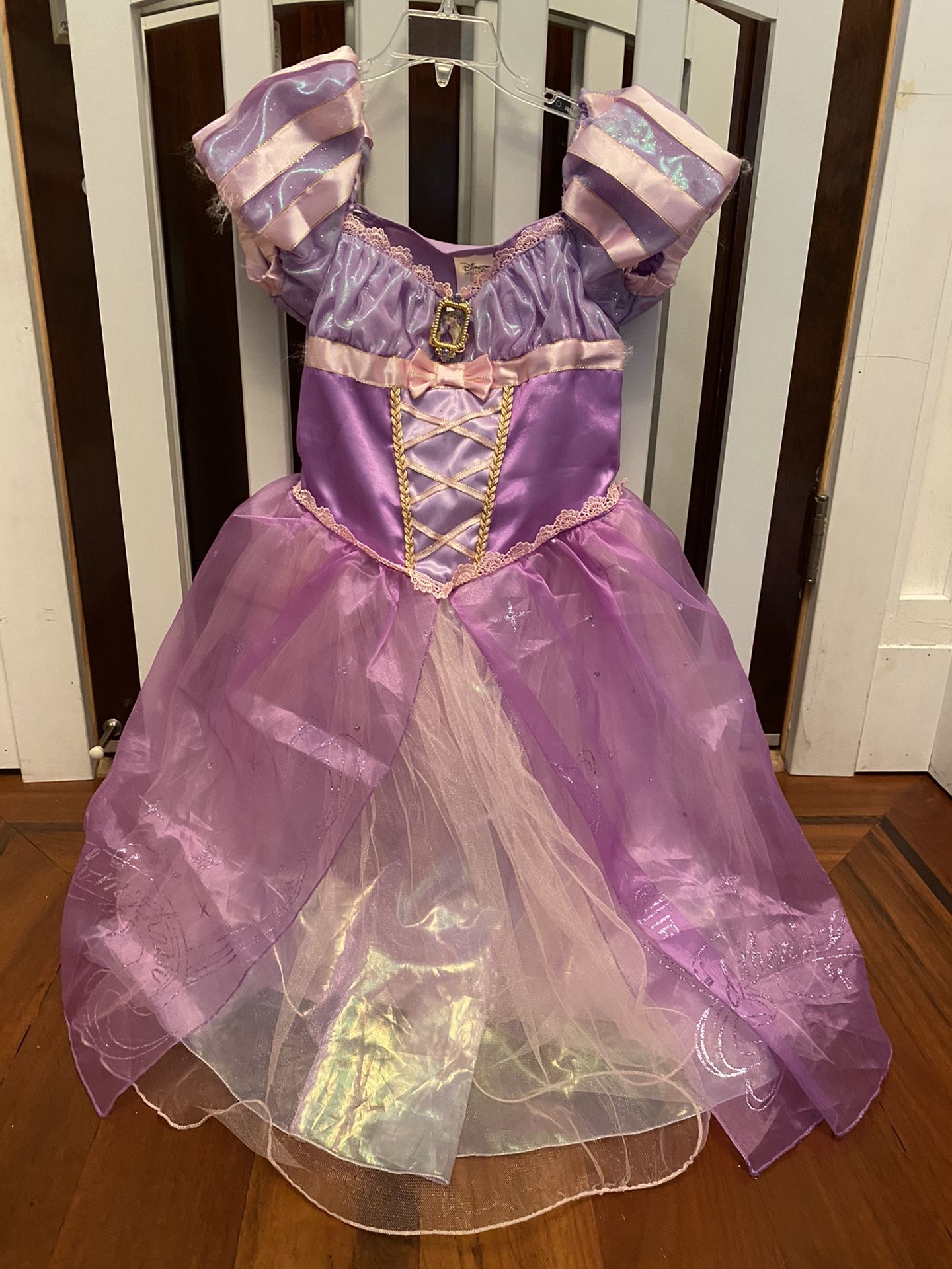Rapunzel dress & hair piece