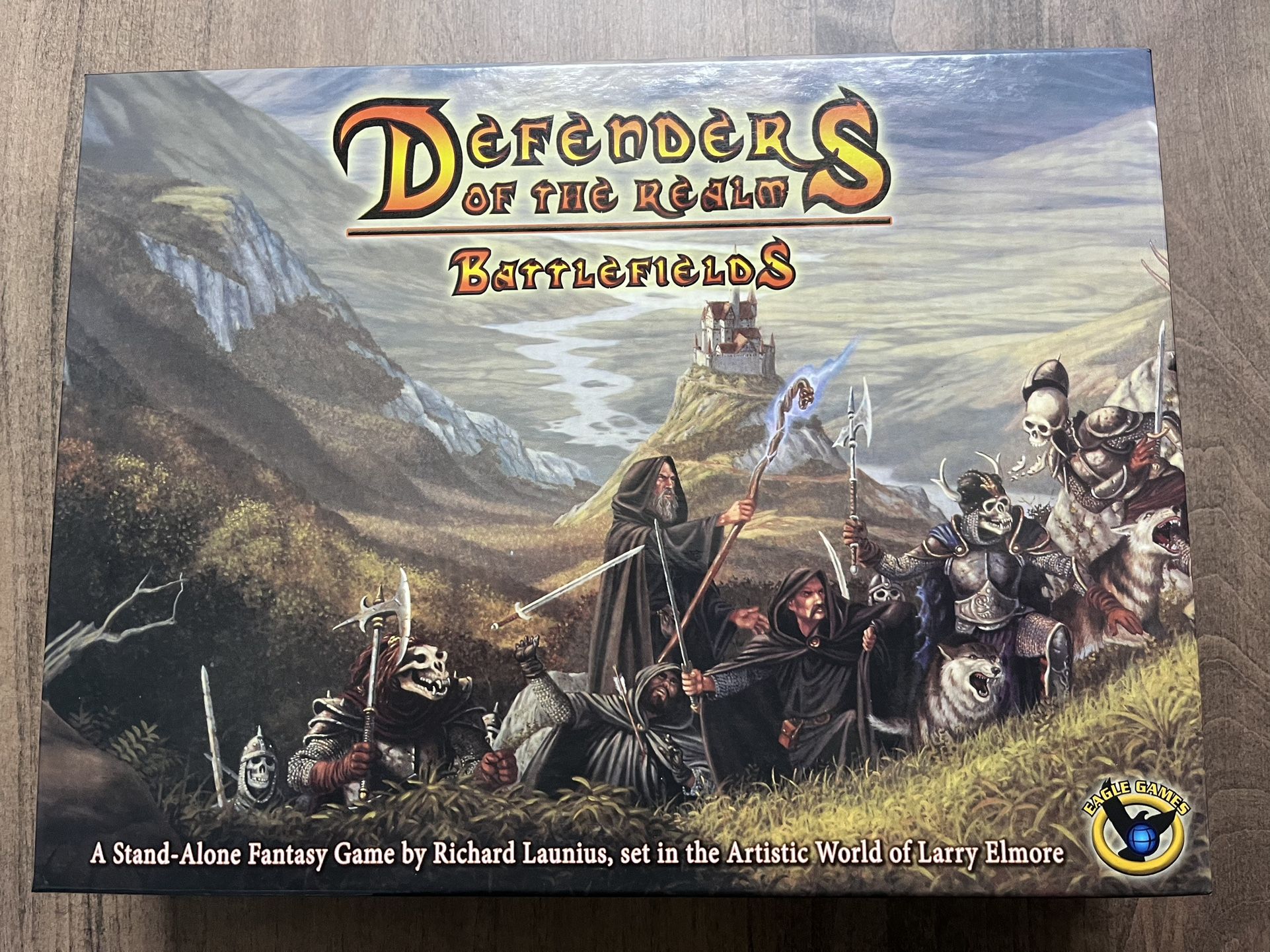 Defenders Of The Realm Battlefields Board Game.