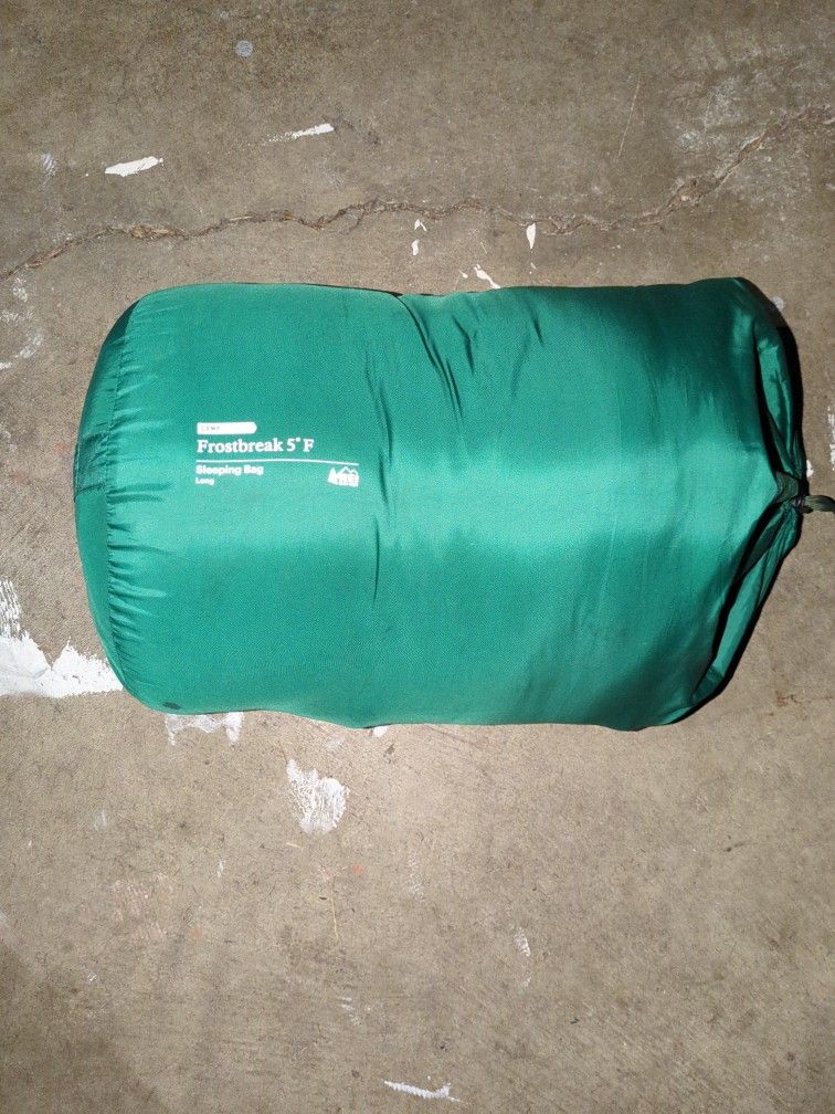 Sleeping Bag Long REI 5 Degrees