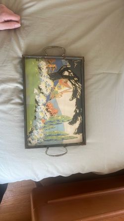 Vintage Decorative Tray 