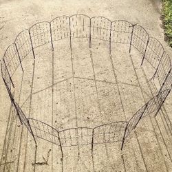 Animal Barrier, Garden Fencing with 2” Spacing: 13”W x 24”H