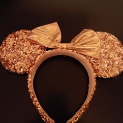 Authentic Disney Gold Disney Ears