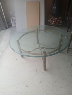Pair of glasses coffee tables