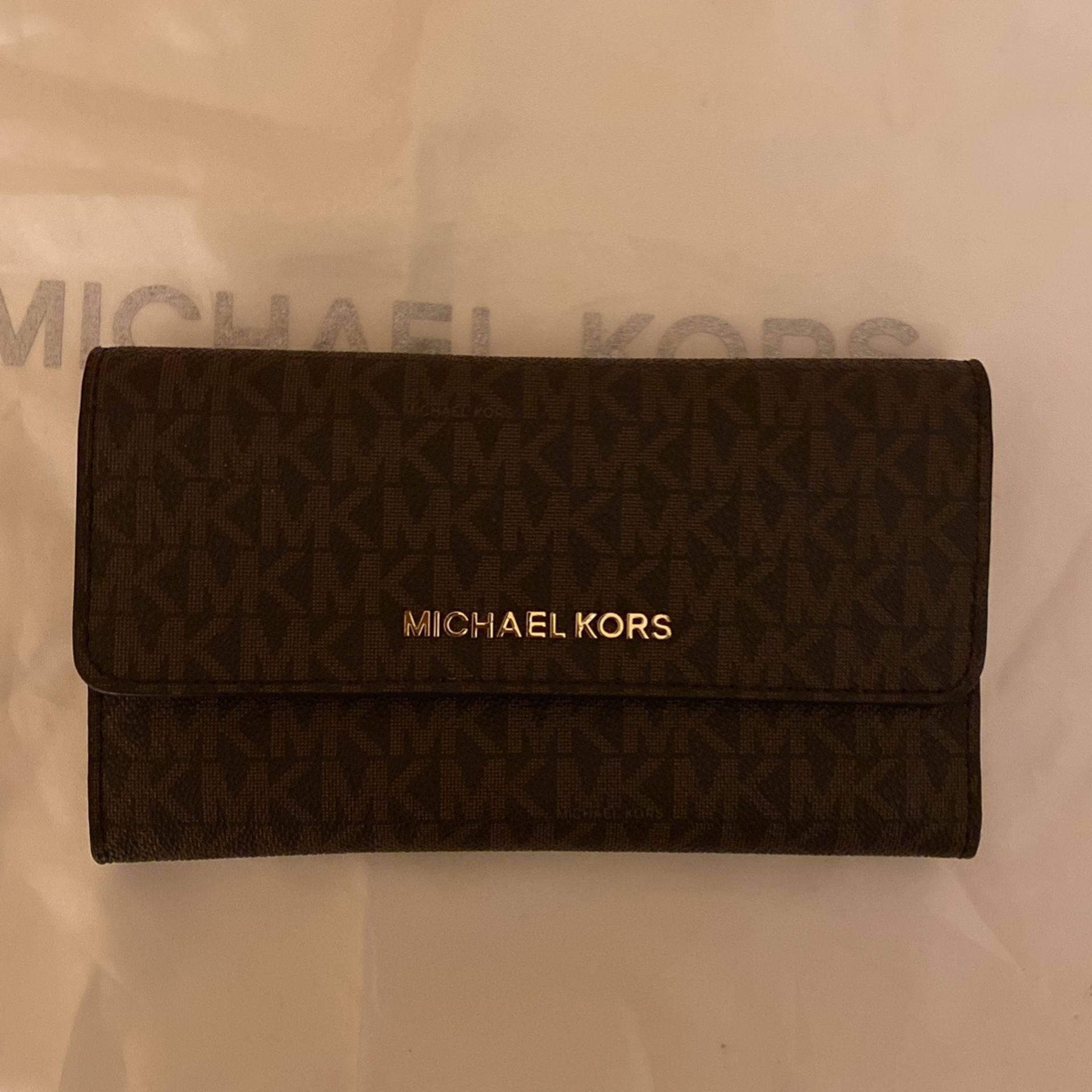 Michael Kors Authentic Signature Envelope Wallet $50 Firm C My Other Wallets Ty