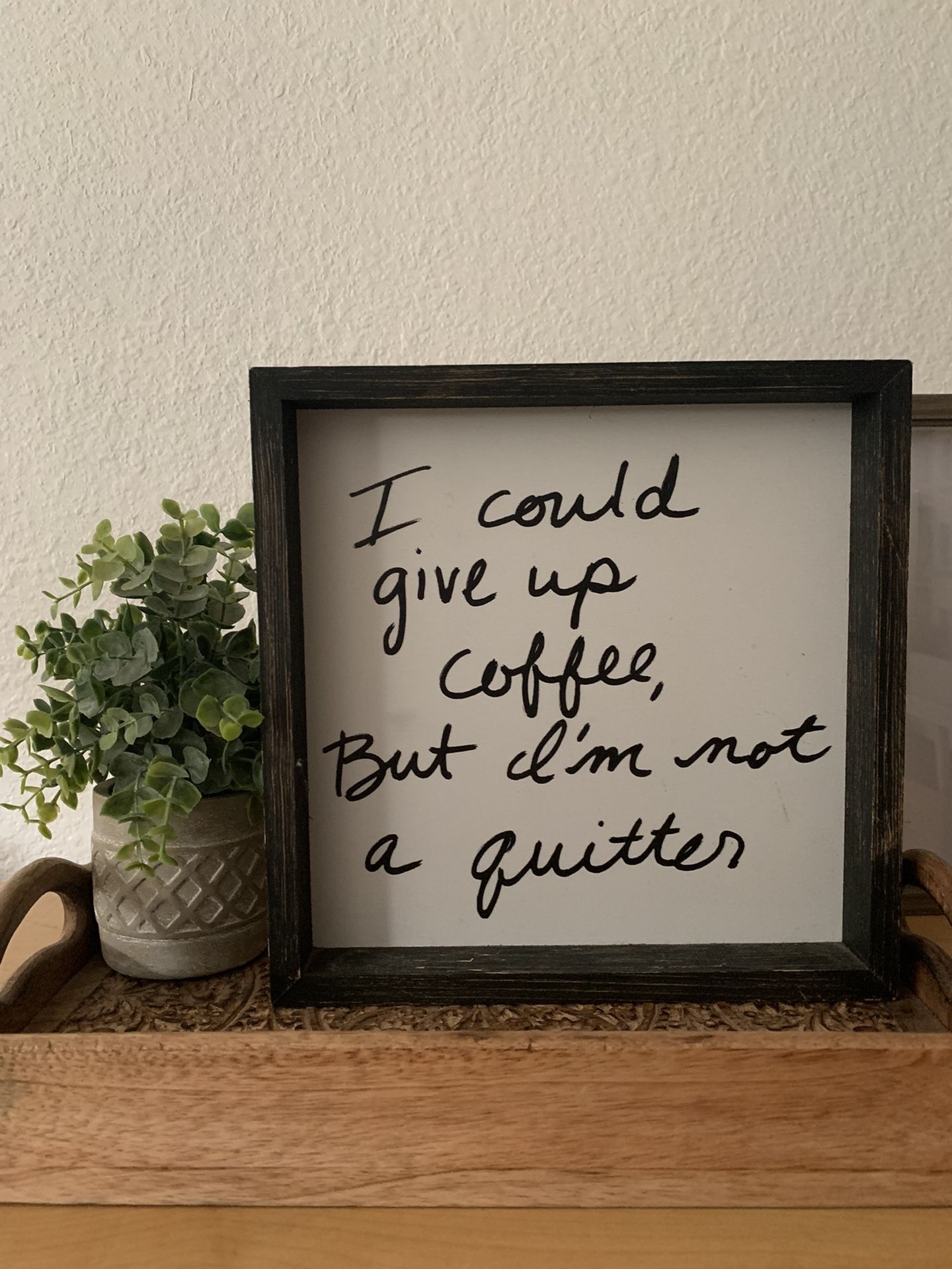 Cute Coffee Bar Sign