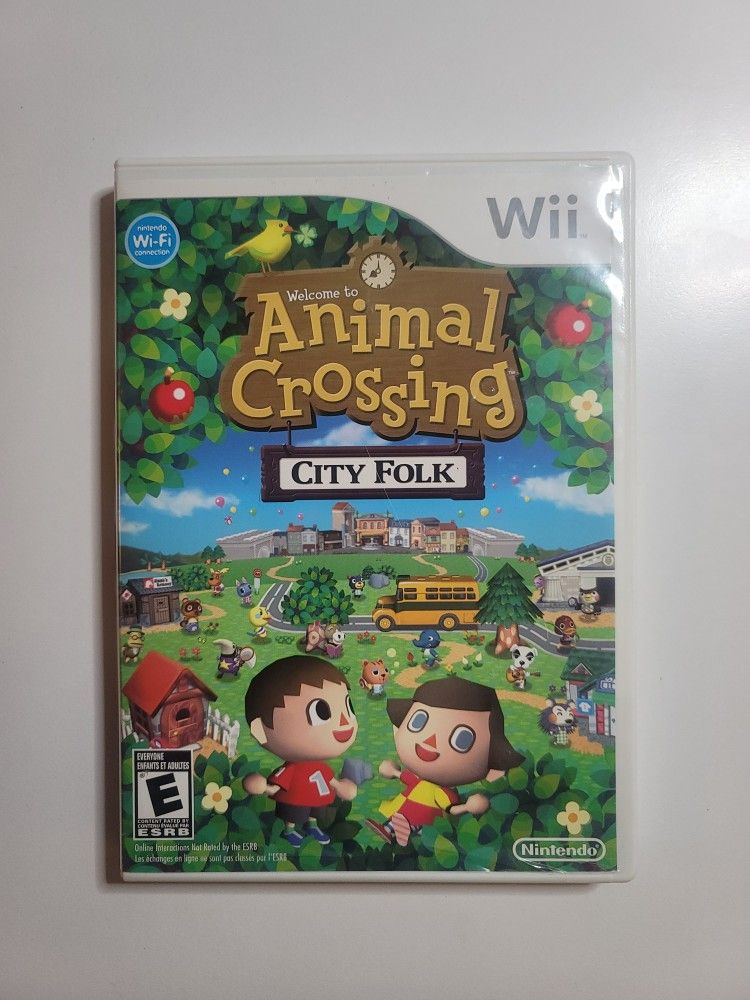 Wii Game.. Animal Crossing City Folk !!!!