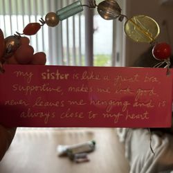 Sister Ceramic Sign 