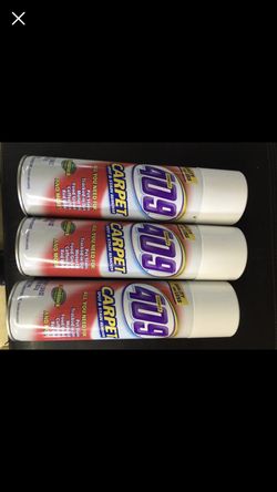 409 Carpet Cleaner Spot and Stain Remover $2.50 each.