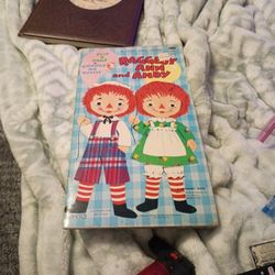 A First Doll Book 1970 Raggedy Ann And Andy A Whitman Book 