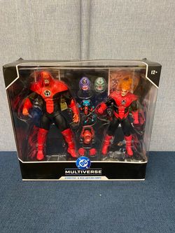 Megafig ATROCITUS & RED LANTERN CORPS McFarlane DC Multiverse Action Figures NIB