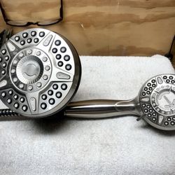 Waterpik 6+ mode Dual Massage Shower Head 