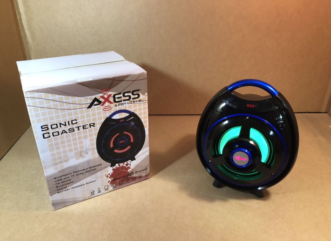 Axess Loud Bass Bluetooth Speaker