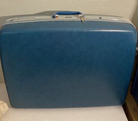 RARE VINTAGE SAMSONITE SENTRY HARD CASE ROLLING SUITCASE 