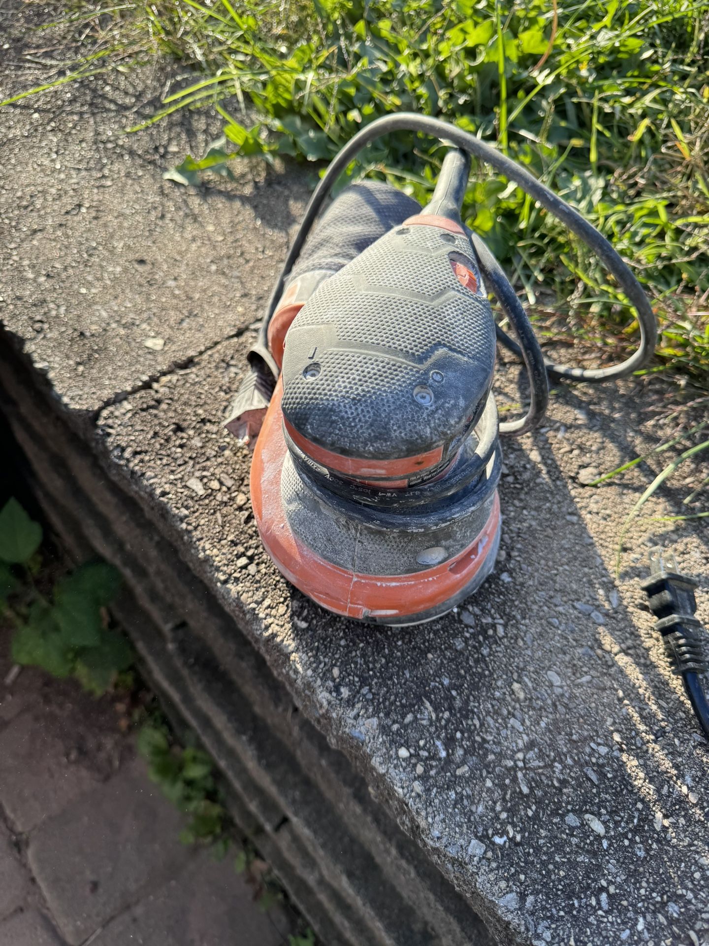 Rigid Orbital Sander With Bag