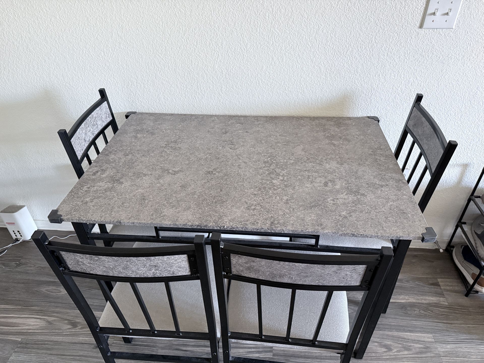 Stone Top Dining Table For 4