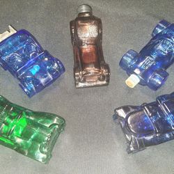 Avon Vintage Cologne Car Bottles 