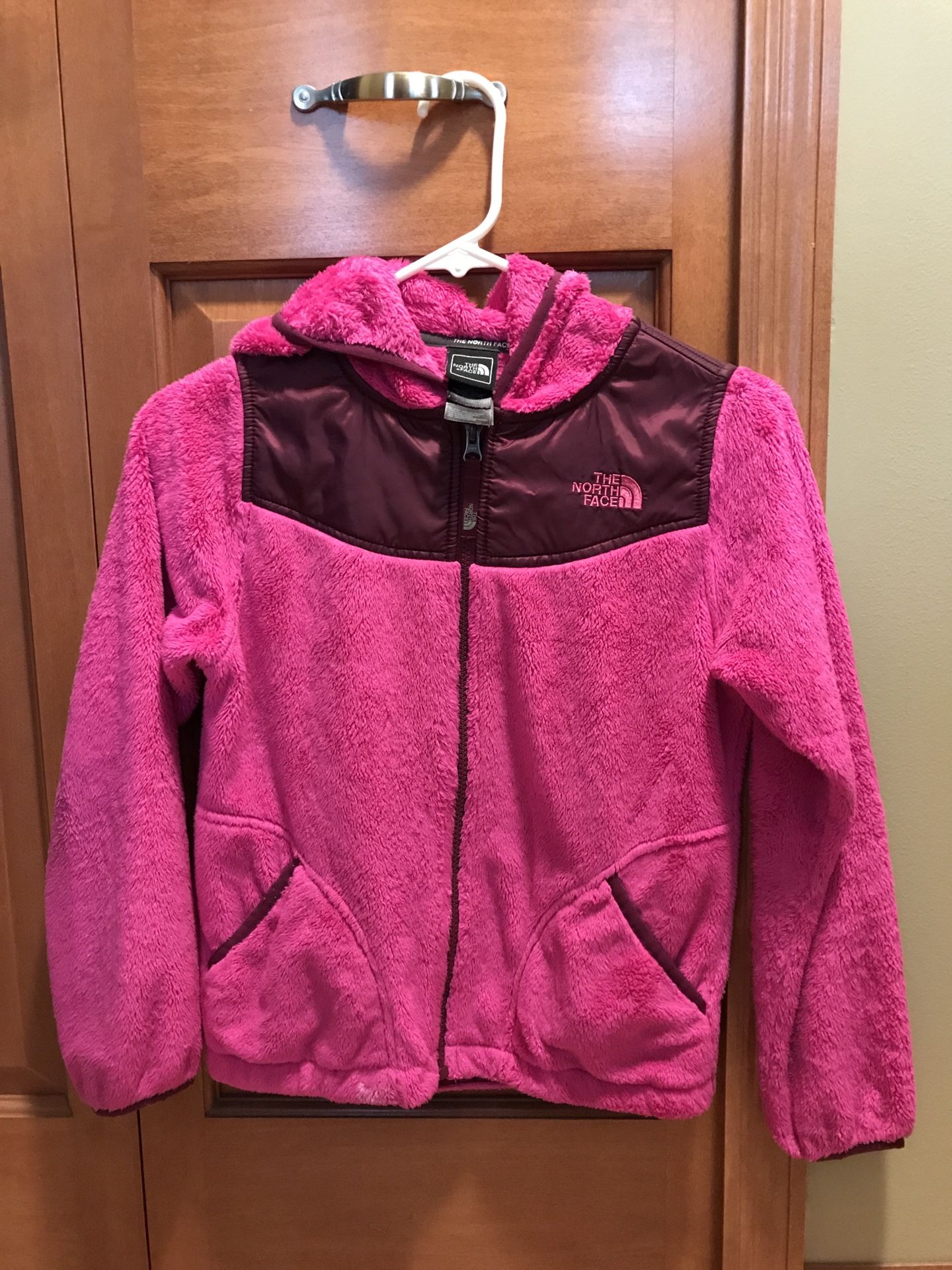 Northface Girl fleece jacket size 10/12