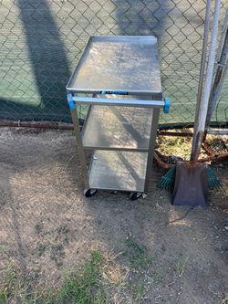 Stainless steel cart