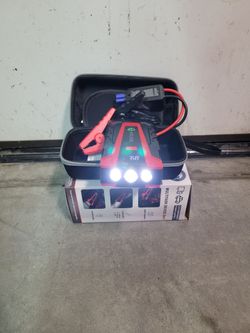 Car Jump Starter 3000 AMP,  Power Bank And Flashlight