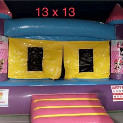 BRINCOLÍN DE NIÑA PARA CUALQUIER EVENTO(Castillo)🎀